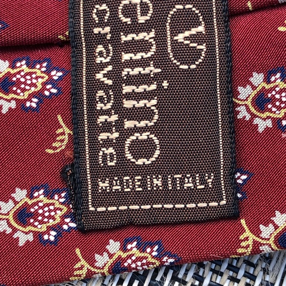 Valentino Cravatte Vintage Floral Pattern Necktie Tie - Picture 5 of 7